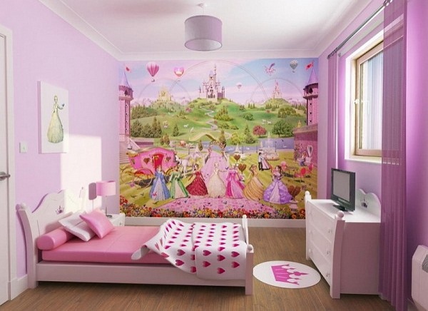 Girl Bedroom Ideas With Pink Walls